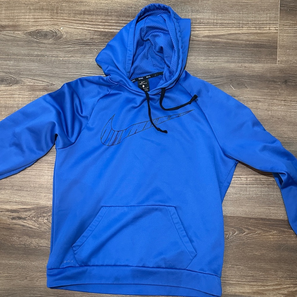Nike Men's Royal Blue Hoodie